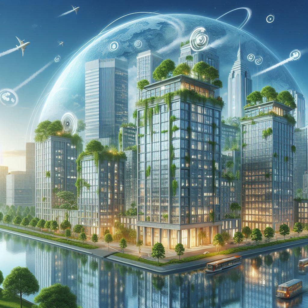 杭州保亿中心构建绿色未来：写字楼生态环境资源管理文章配图